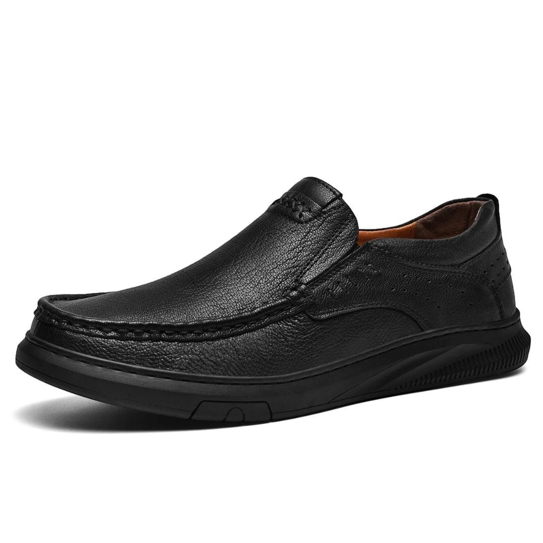 Mocassins Garrett Classiques en Cuir Premium Faits Main Confort Optimal avec Semelle Extérieure en Caoutchouc Renforcée