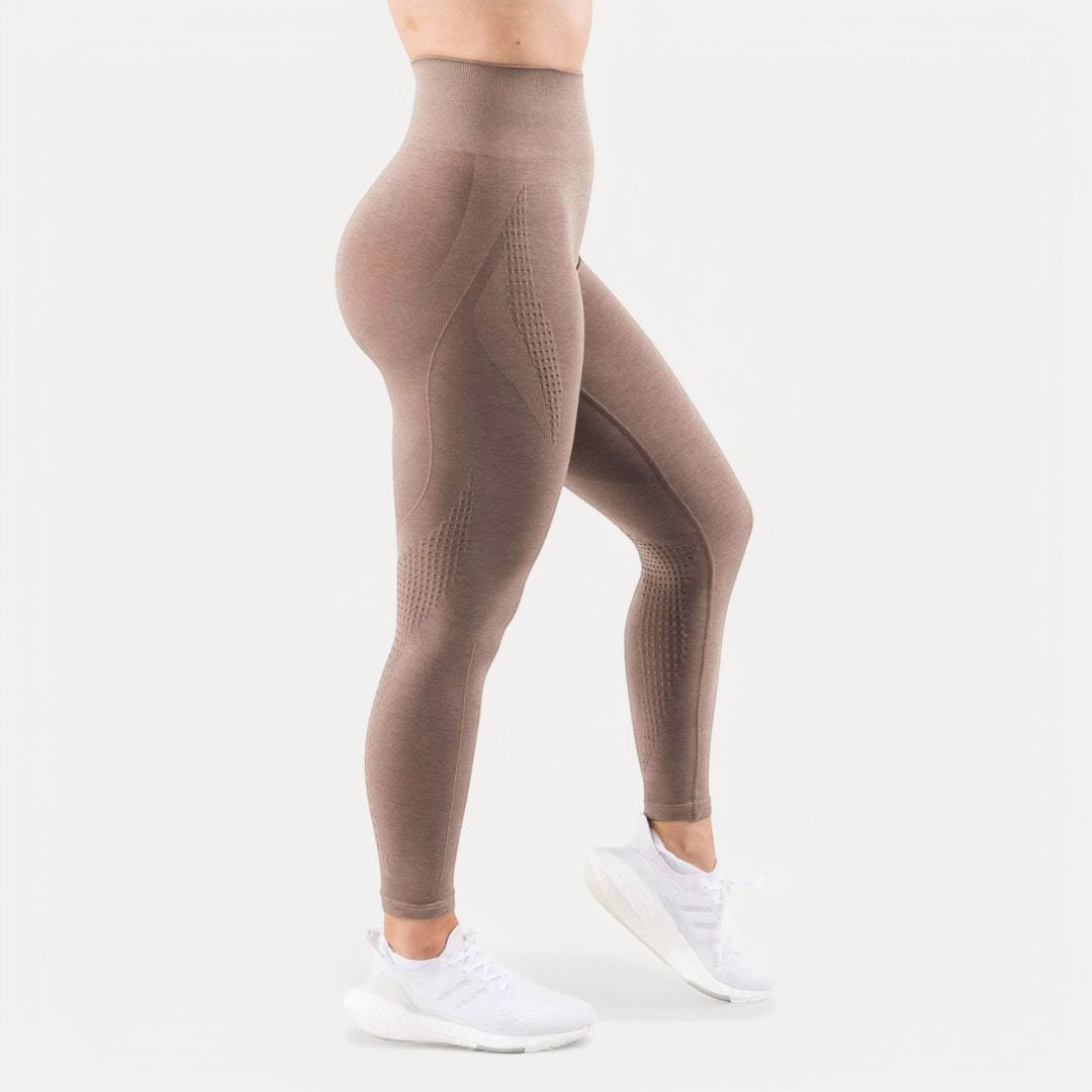 Georgia Leggings Sans Couture Contour À Haute Taille Pour Fitness Yoga Et Entraînements