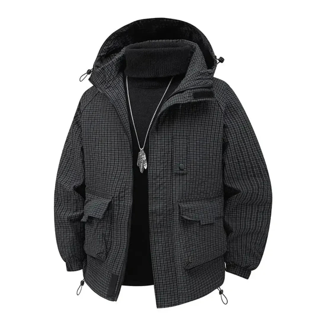Gio Veste Capuche Matelassée Moderne Et Légère Avec Poches Pratiques Et Protection Météo