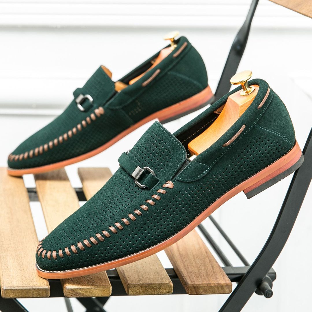 Mocassins Giovanni En Daim Amawinc Confection Raffinée Confort Quotidien Élégance Intemporelle Pour Bureau Et Week End