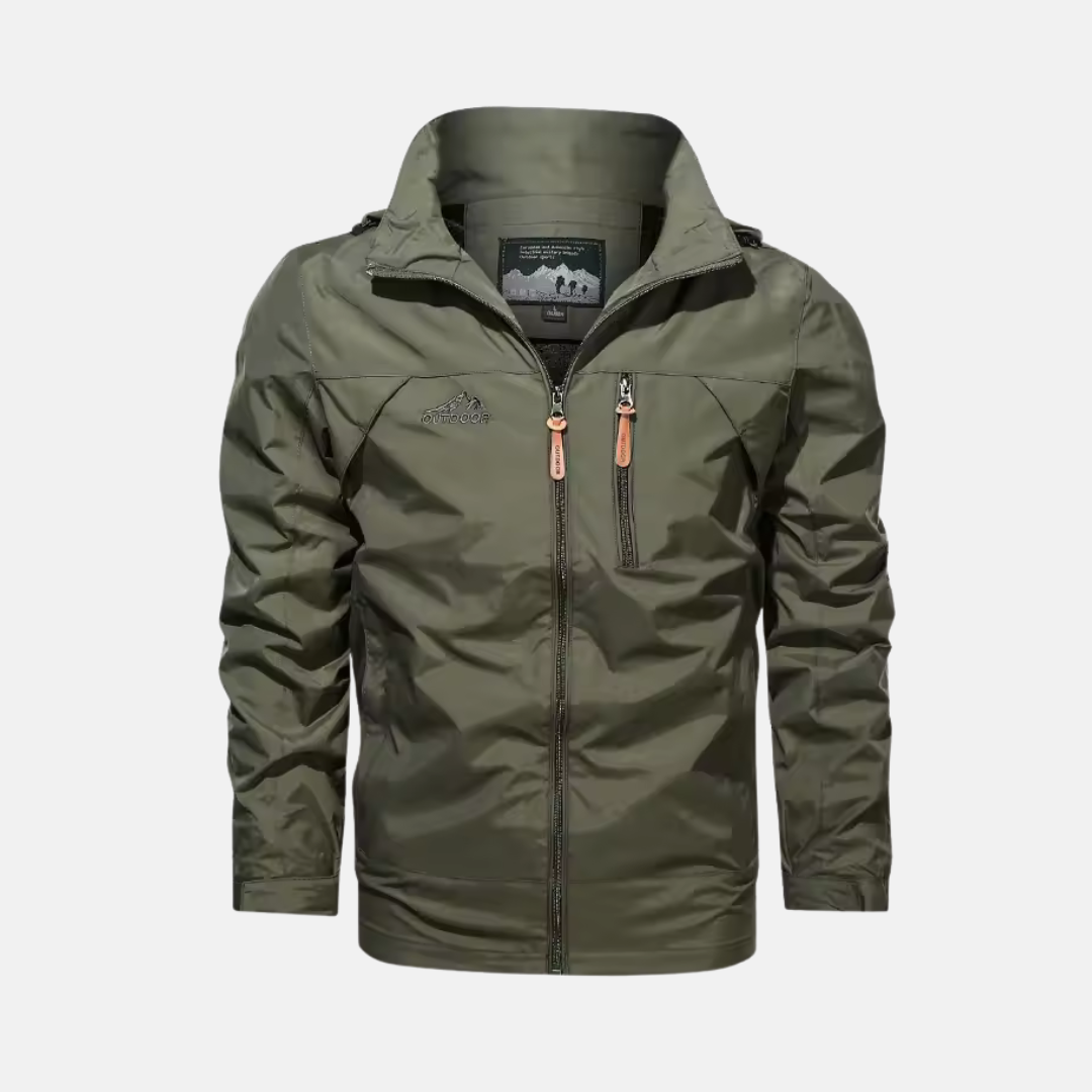 Veste Légère Déperlante Pour Homme Nordisk Flair Avec Col Haut Et Poches Zippées