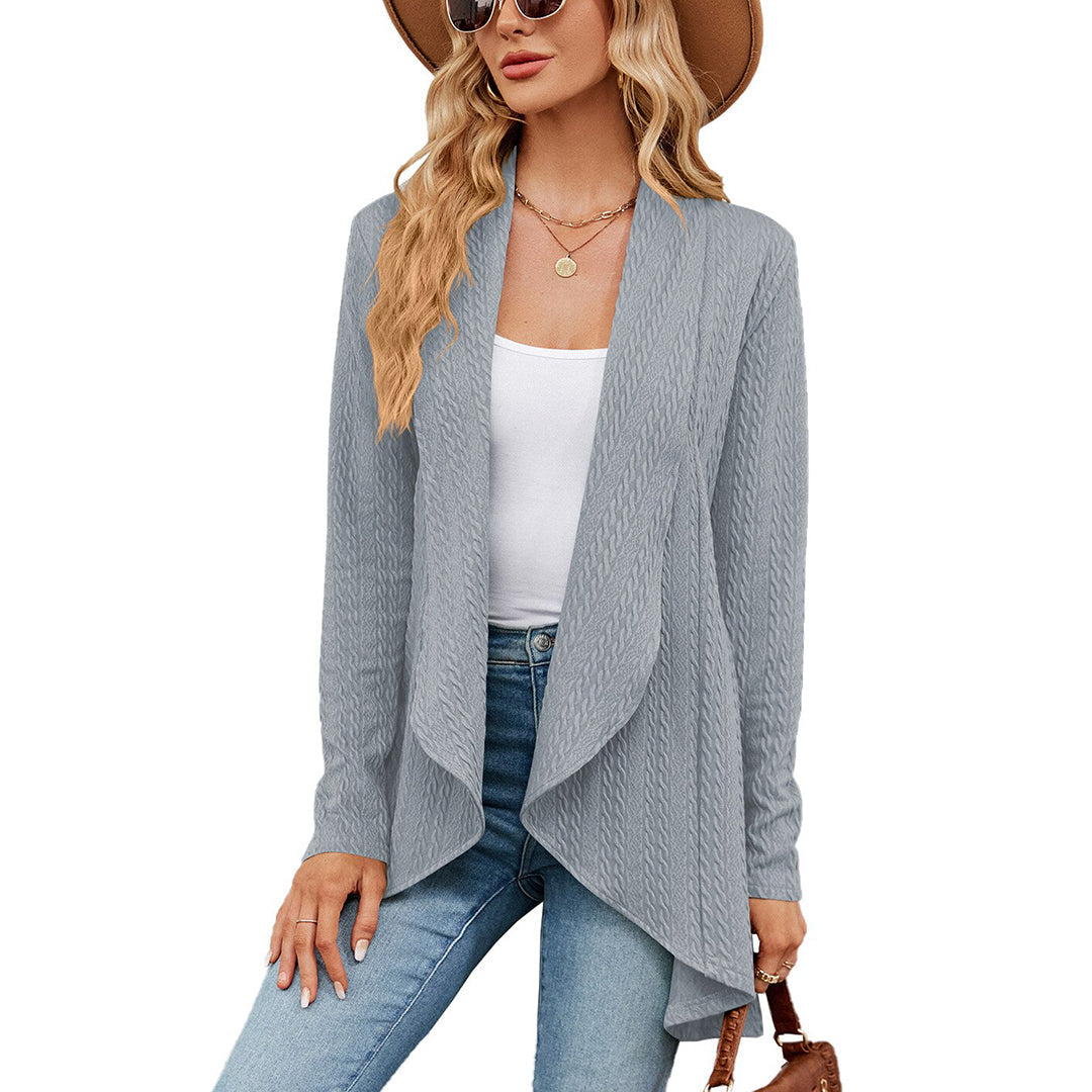 Kayla Cardigan Femme Hiver Chaud Décontracté Confortable Avec Coupe Décontractée Amawinc Pour Journées Froides