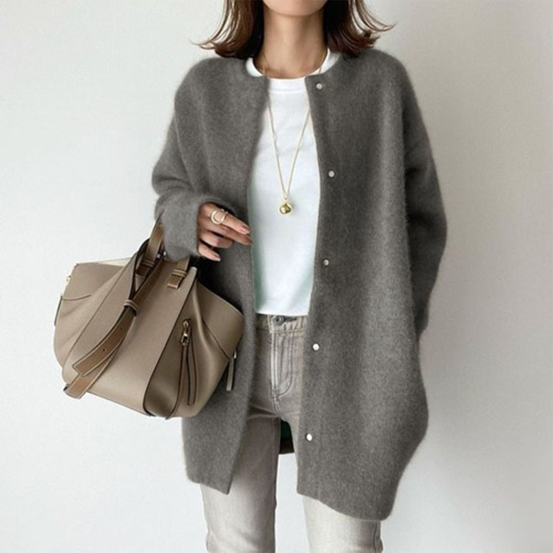 Kimberly Cardigan Femme Élégant À Coupe Décontractée Chaud Pour Hiver Confort Absolu