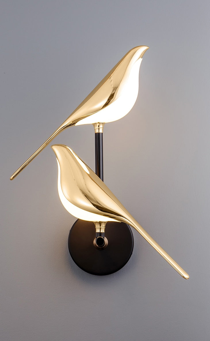 Moderne Vogel-Wandleuchte von MrBird™