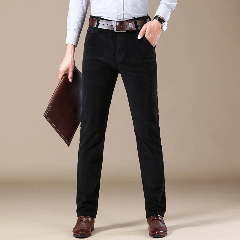 Pantalon Homme En Velours Côtelé Ethan Par Amawinc Pour L Hiver Confortable Durable Style Décontracté Et Semi Formelle