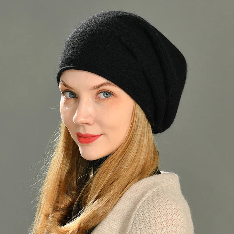 Bonnet Slouch En Cachemire Happyhead Pour Style Chic Décontracté Et Bien Chaud En Hiver