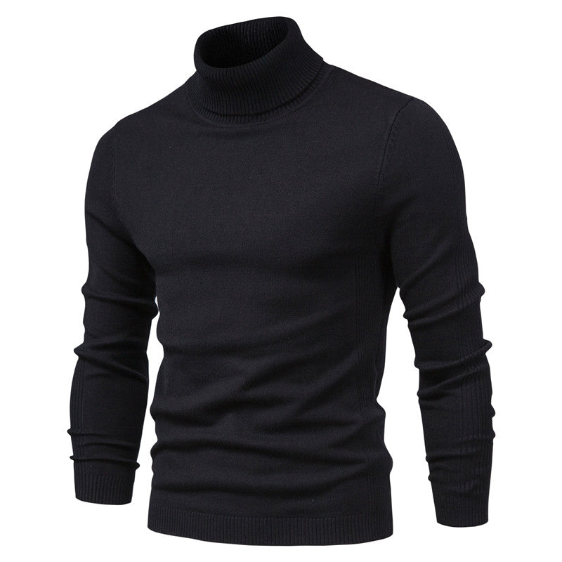 Pull Homme Col Roulé En Maille Chaud Amawinc Moderne Pour Confort Et Style Au Quotidien