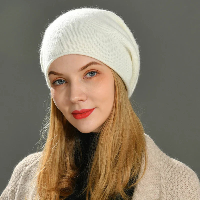 Bonnet Slouch En Cachemire Happyhead Pour Style Chic Décontracté Et Bien Chaud En Hiver