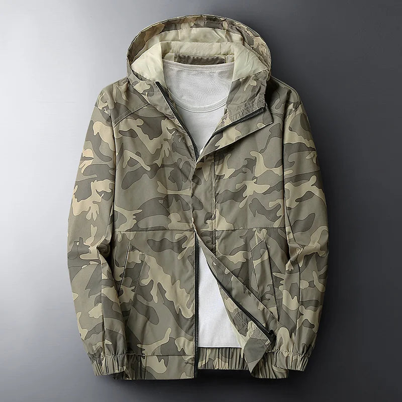 Veste Coupe Vent Camouflage Viper Tactique Pour Homme Hydrofuge Léger Amawinc Pour Activités Plein Air