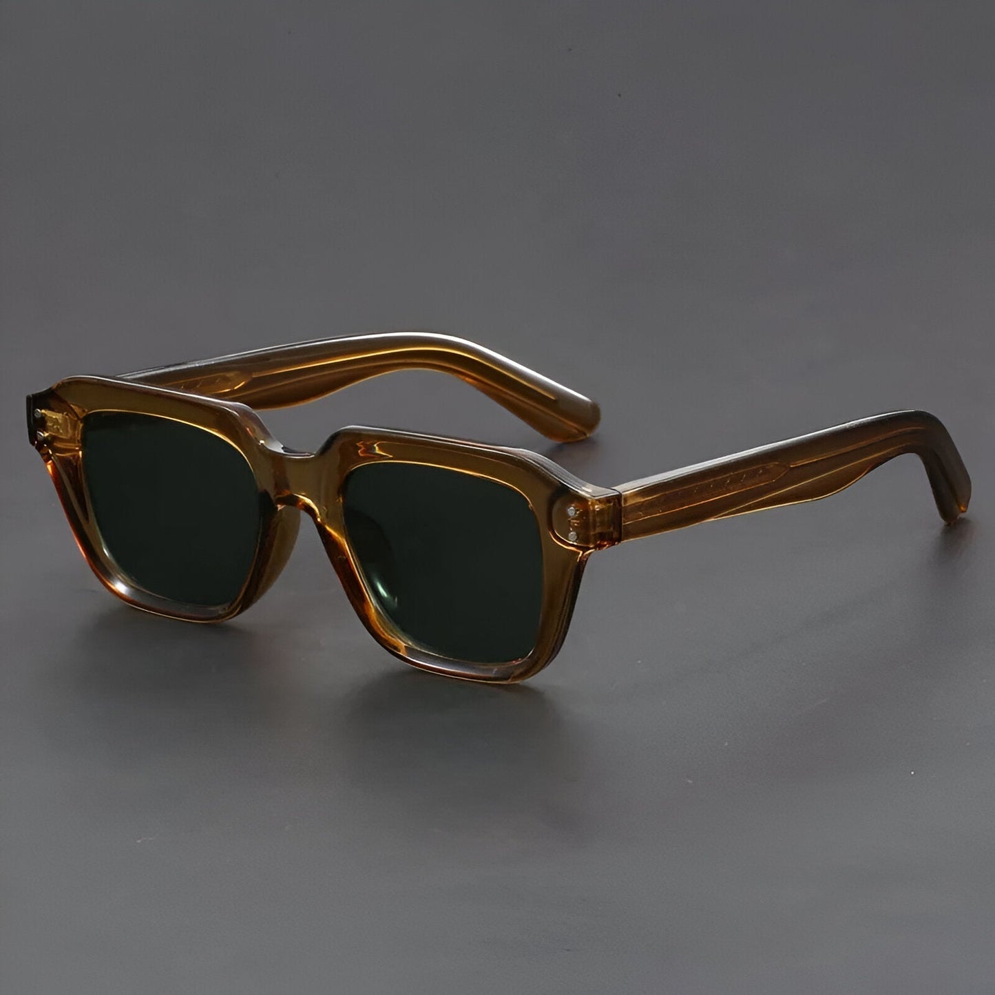 Lunettes De Soleil Harper Retro Shades Vintage Années 90 Monture Carrée Verres Protégés UV