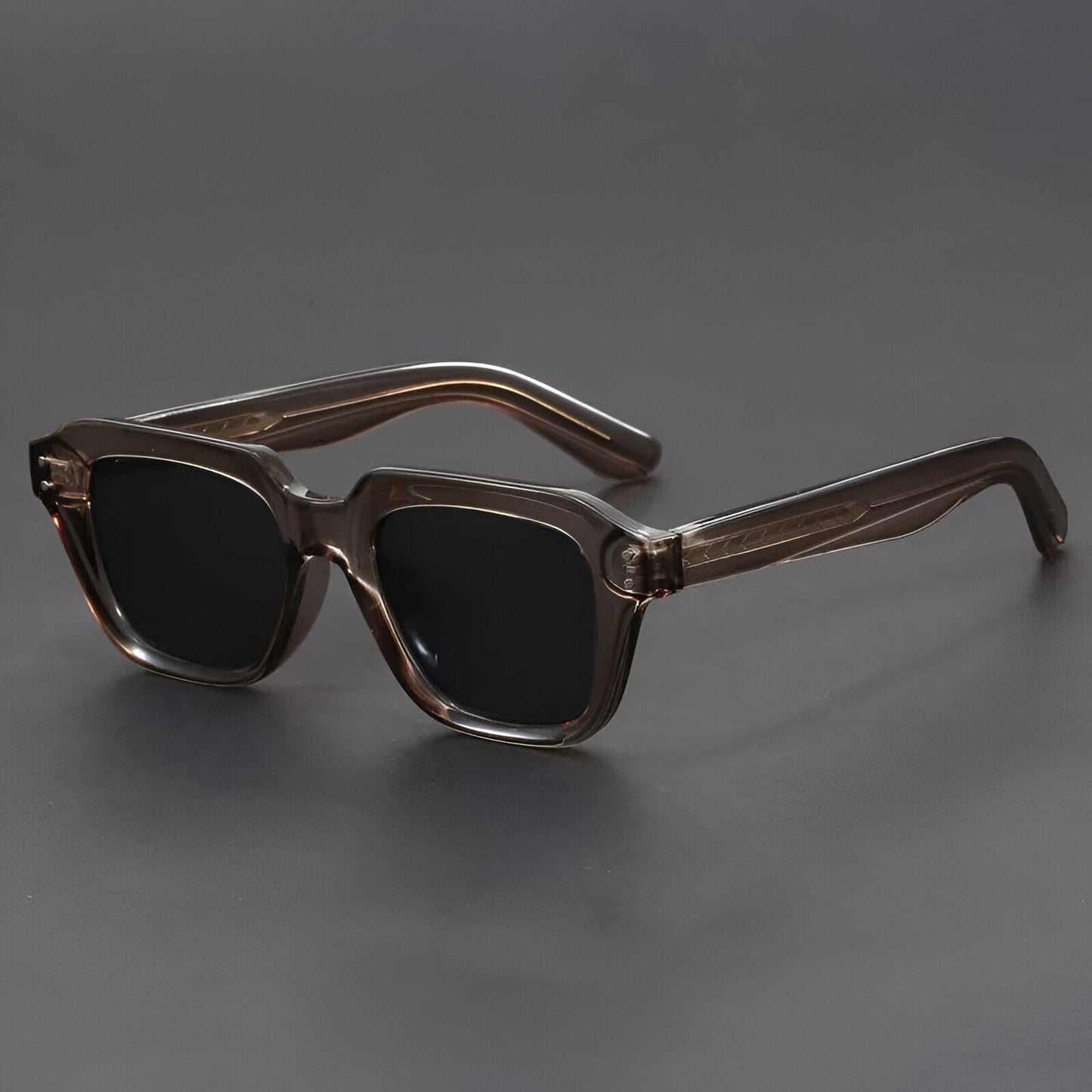 Lunettes De Soleil Harper Retro Shades Vintage Années 90 Monture Carrée Verres Protégés UV