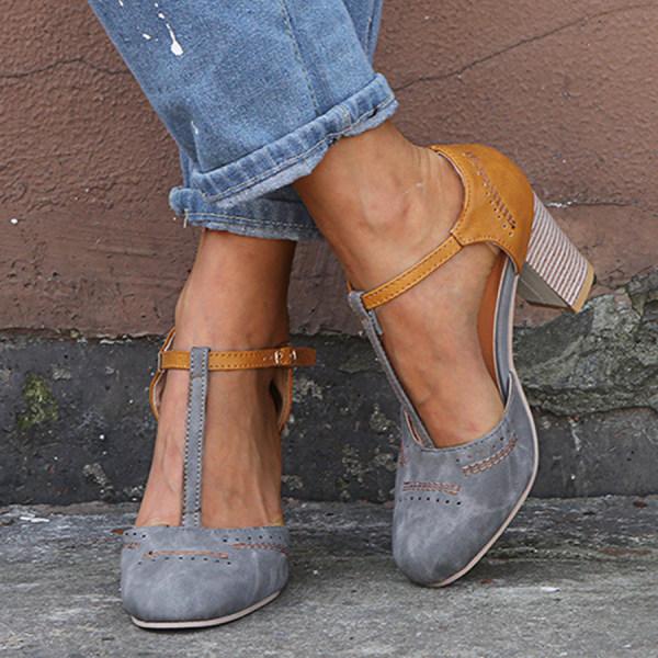 Ylva Damen-Sandalen mit Blockabsatz