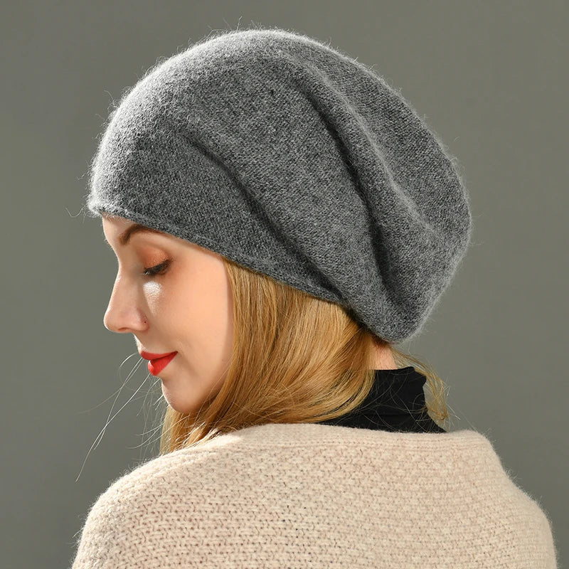 Bonnet Slouch En Cachemire Happyhead Pour Style Chic Décontracté Et Bien Chaud En Hiver