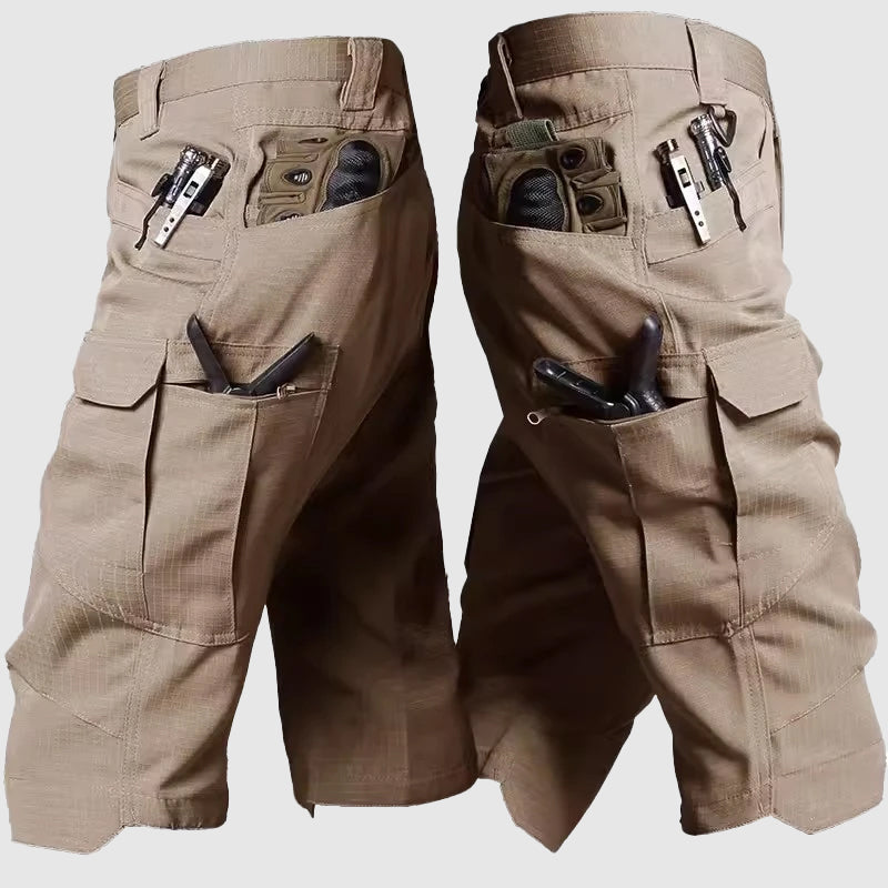 Shorts Camouflage Hunter's Hideaway Polyvalents Pour Randonnée Pêche Chasse Entraînement Militaire