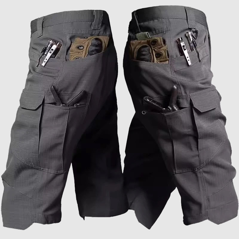 Shorts Camouflage Hunter's Hideaway Polyvalents Pour Randonnée Pêche Chasse Entraînement Militaire