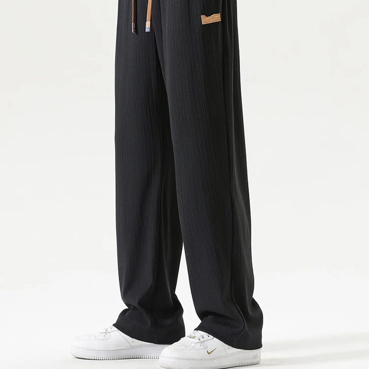 Pantalon Cargo Tapered Hype Streetwear Confort Et Mouvement Poches Oversize À Coutures Contrastées