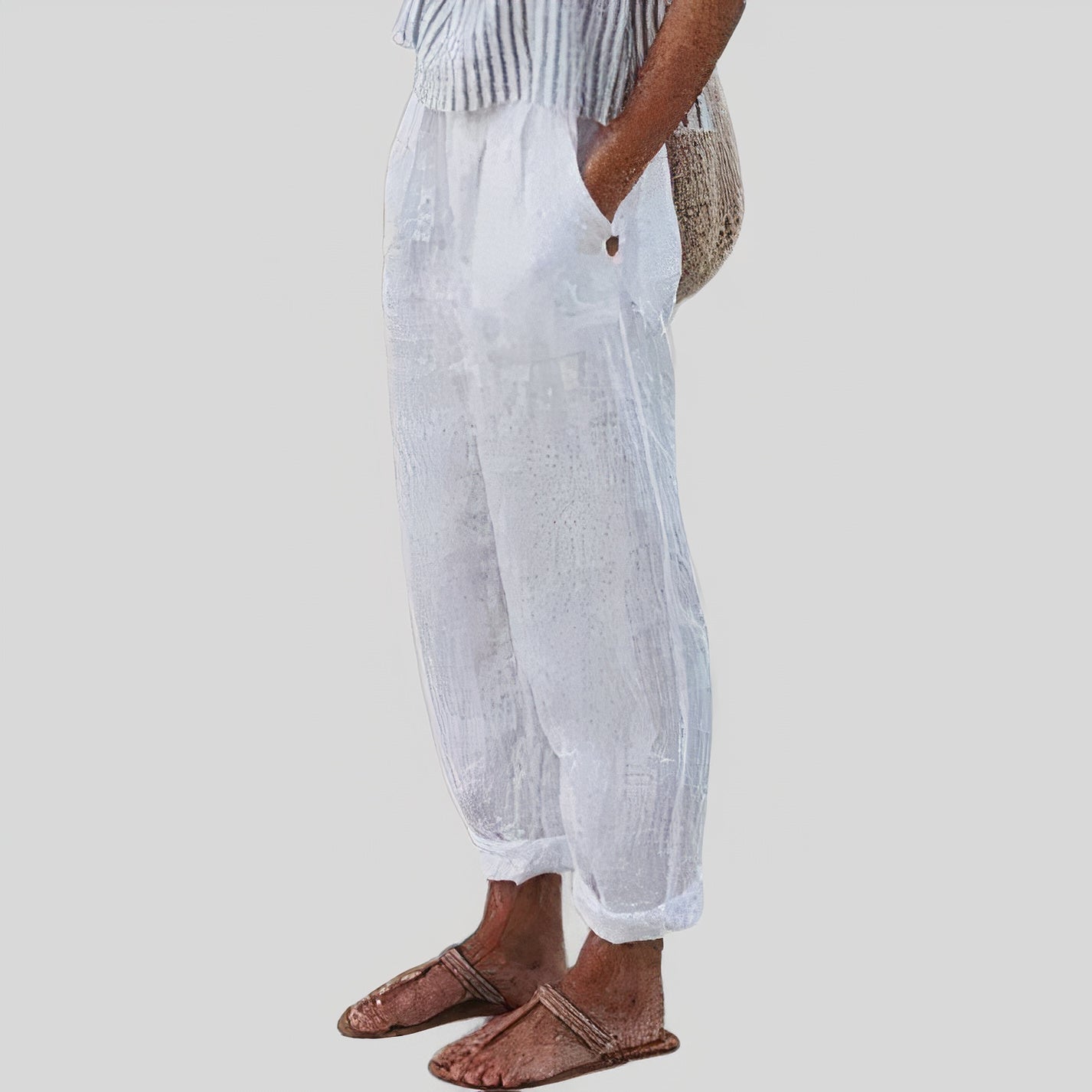 Damen Leinenhose Isidora