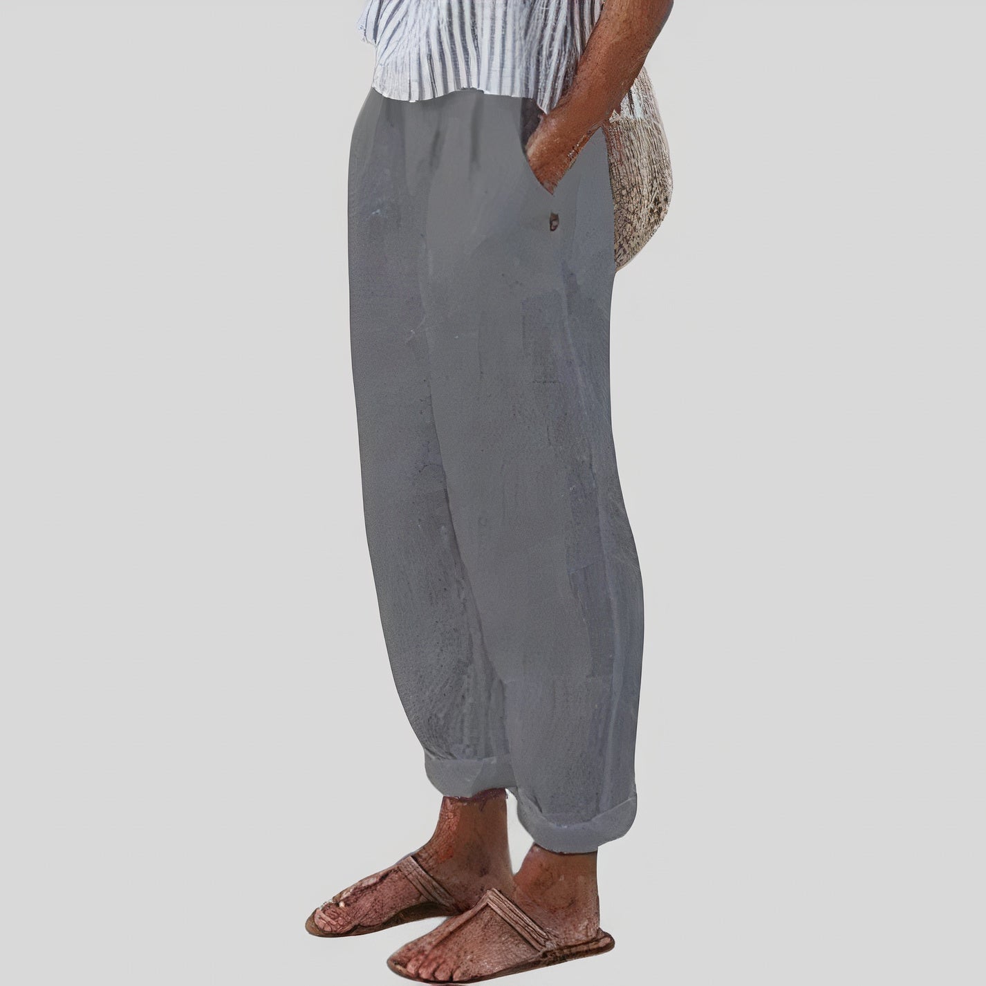 Damen Leinenhose Isidora