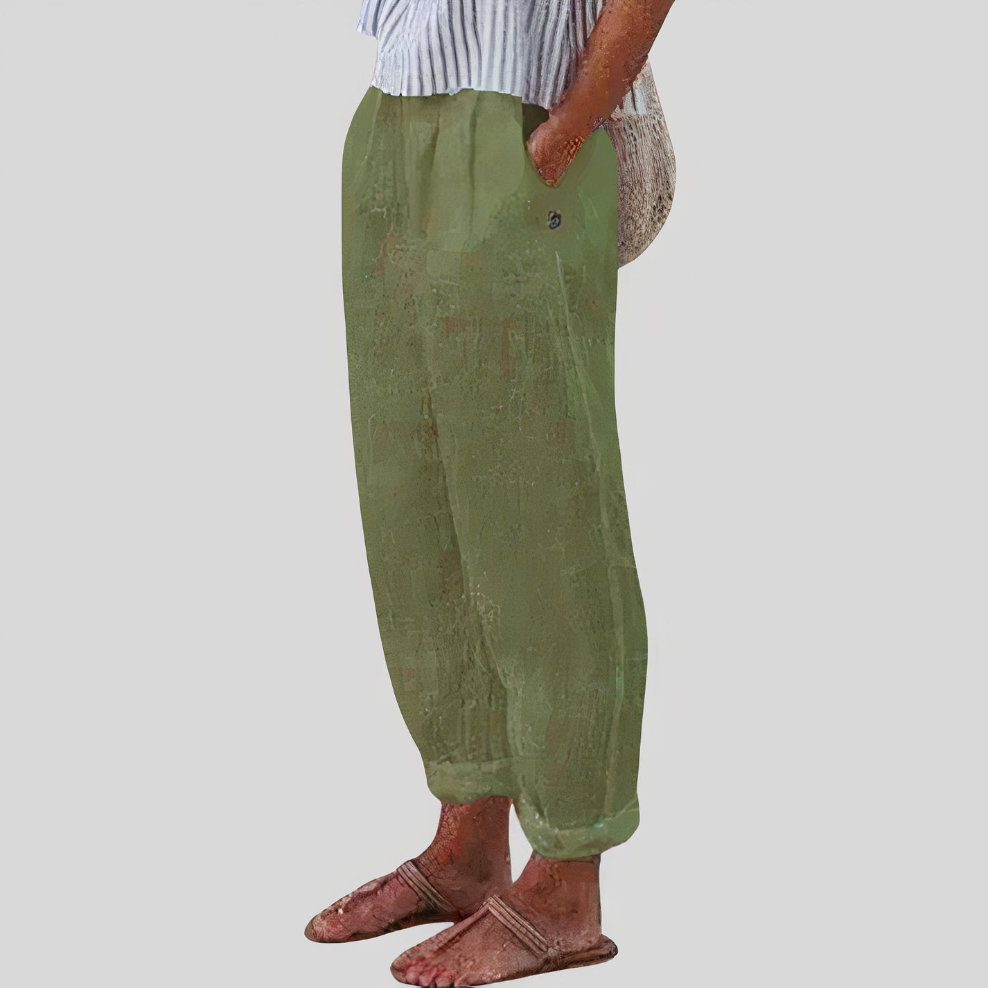 Damen Leinenhose Isidora