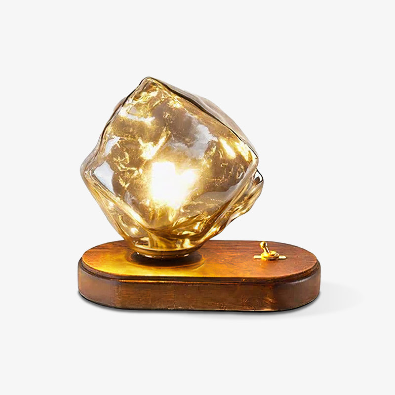 Glastischlampe von Eisstein
