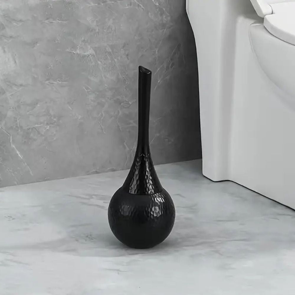 Brosse De Toilettes En Or Martelé Avec Porte Brosse Moderne Luxueuse Pour Salle De Bain