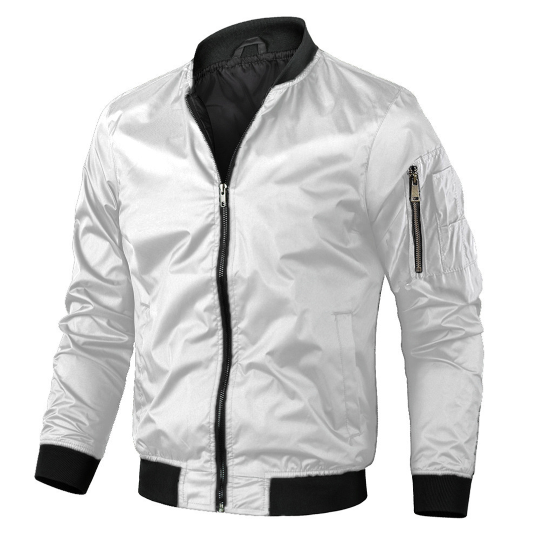 Veste Bomber Homme Classique Olive Vert Intemporelle Pour Quotidien Style Premium Amawinc Brian