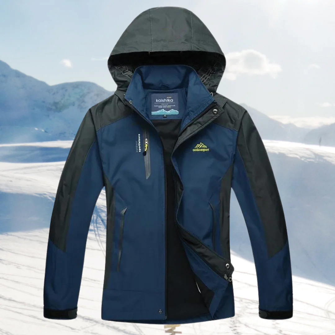 Veste De Ski Extérieure Pour Homme Amawinc Elijah Étanche Et Coupe Vent Avec Capuche Réglable Et Poches