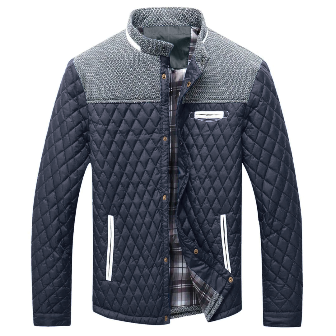 Manteau Matelassé Homme Amawinc Léger et Chaud pour Toute Année Style Urbain Confort Moderne