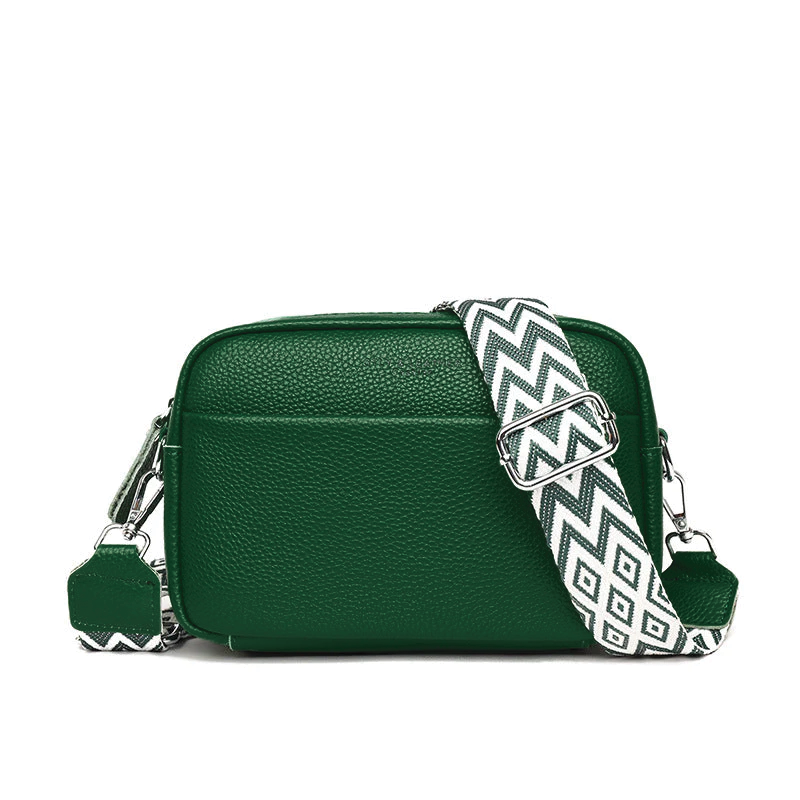 Amawinc Stella Sac Bandoulière En Cuir Grainé Compact Et Structuré Pour Utilisation Quotidienne Sans Mains
