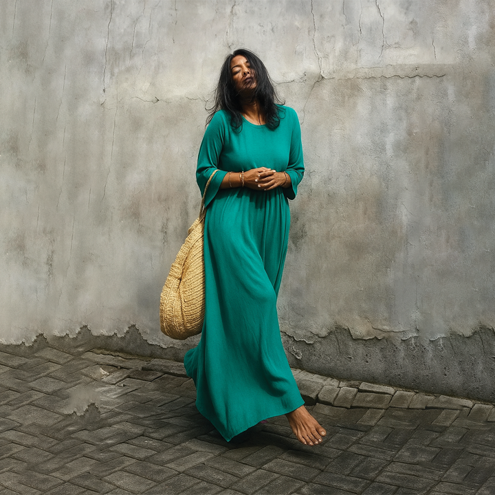 Robe Kaftan Wendy Amawinc Plage Été Décontractée Oversize Pour Moments Soleil Et Escales Ville
