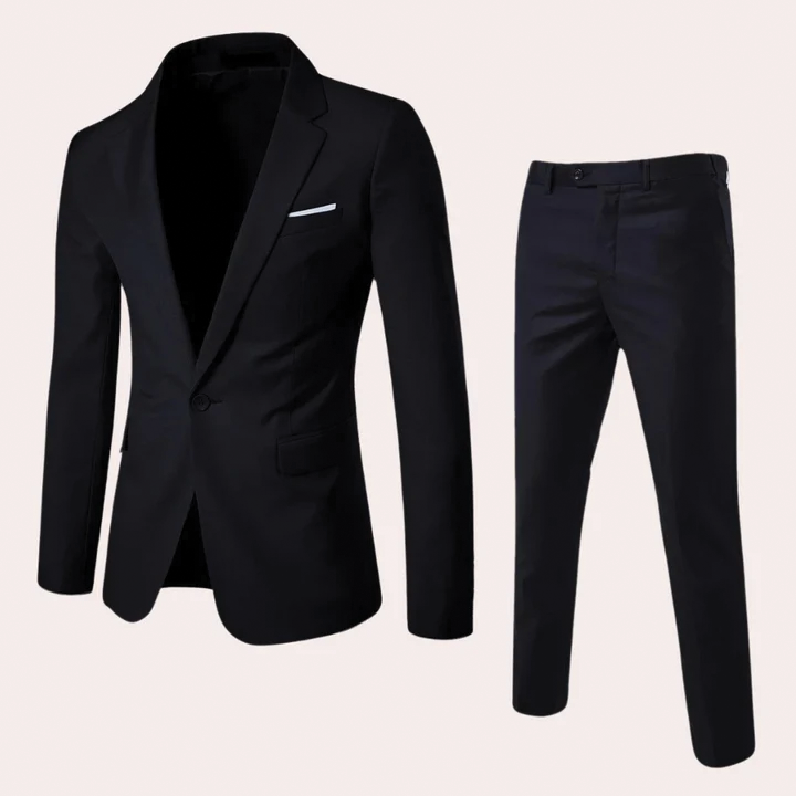 Jacob Costume Homme Slim Deux Pièces Veste Pantalon Bourgogne Mariages Affaires Événements Formels