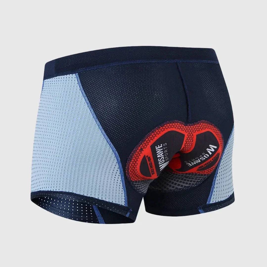 Shorts Cyclistes Paddés Respirants Pour Hommes Amawinc Avec Rembourrage Gel 3D Et Panneaux Maillés Anti-Frottement