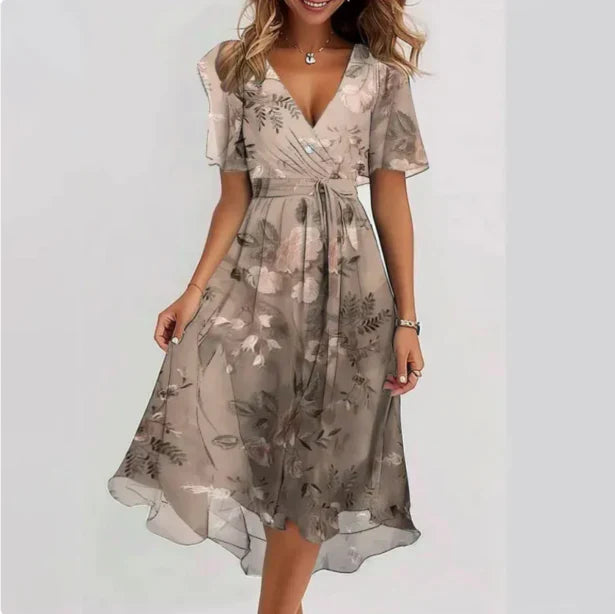 Kleid für Damen mit V-Ausschnitt von Juliane