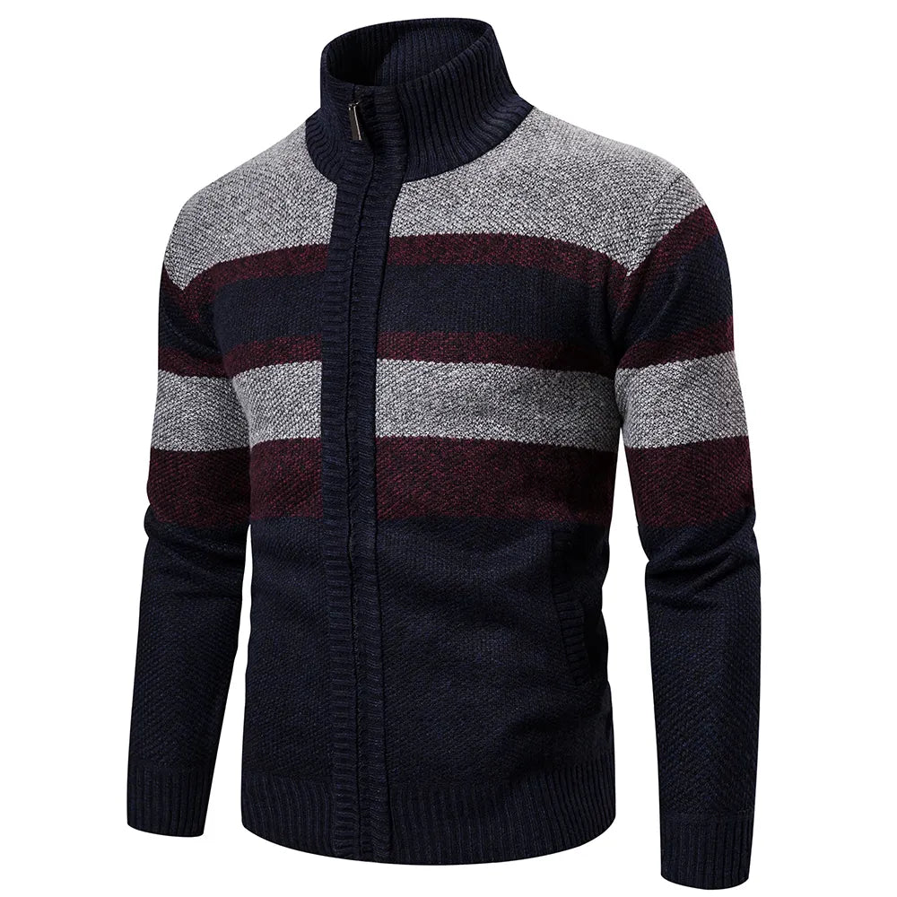 Slim Fit Men's Knit Jacket - Kelvin