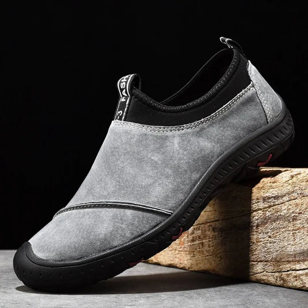 Mocassins Urbains Kade Pour Homme À Enfiler En Suède Premium Doublure Respirante Confort Quotidien Antidérapants