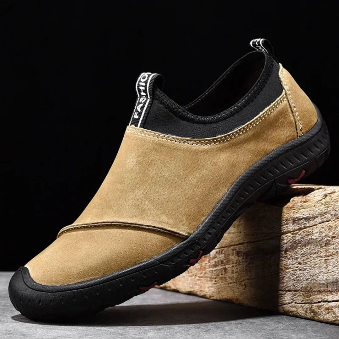 Mocassins Urbains Kade Pour Homme À Enfiler En Suède Premium Doublure Respirante Confort Quotidien Antidérapants