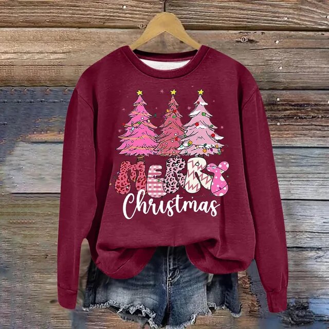 Amawinc | Festlicher und stilvoller Pullover mit Weihnachtsmotiven