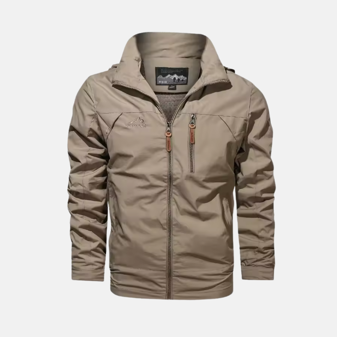 Veste Légère Déperlante Pour Homme Nordisk Flair Avec Col Haut Et Poches Zippées
