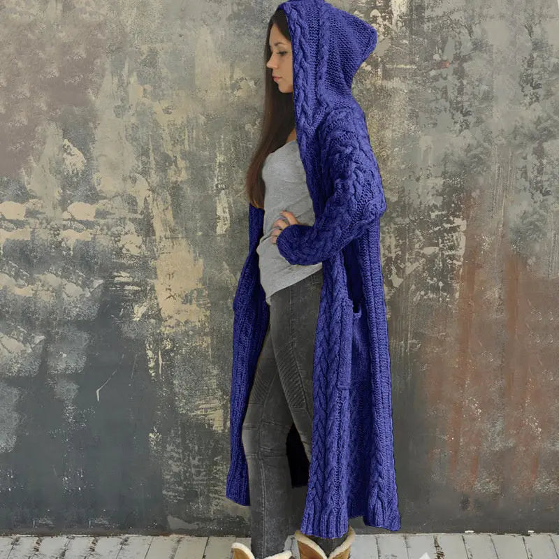 Anahi: Warme, gestrickte Jacke