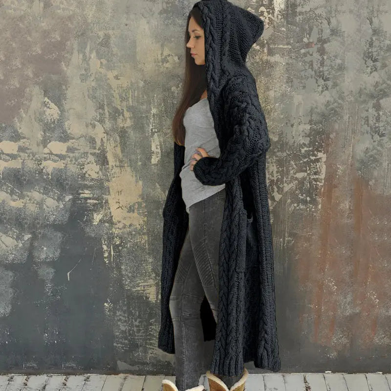 Anahi: Warme, gestrickte Jacke