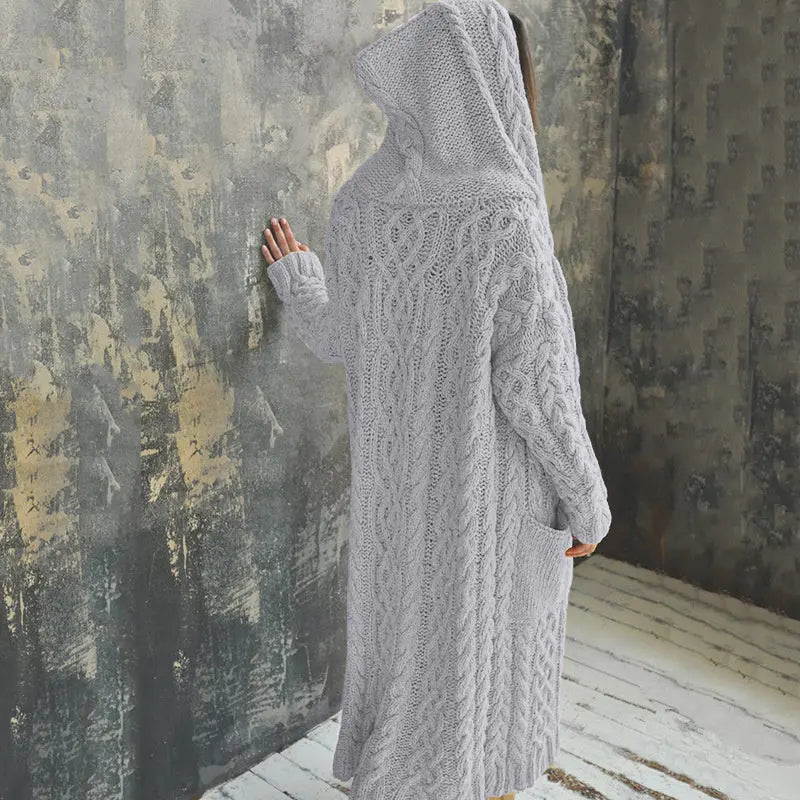 Anahi: Warme, gestrickte Jacke
