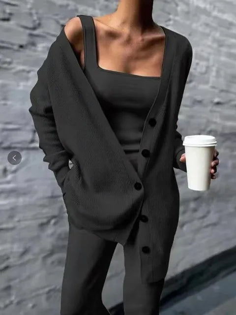 Damen Strickset Emily: Drei Teile