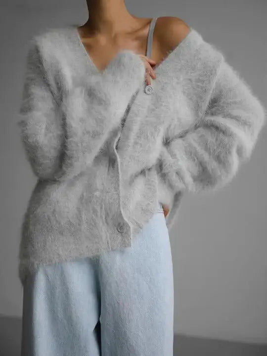 Cardigan Doux Pour Femme Confortable Et Polyvalent Pour Une Vie Quotidienne Élégante Et Décontractée