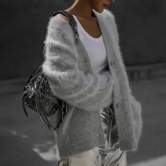 Cardigan Doux Pour Femme Confortable Et Polyvalent Pour Une Vie Quotidienne Élégante Et Décontractée