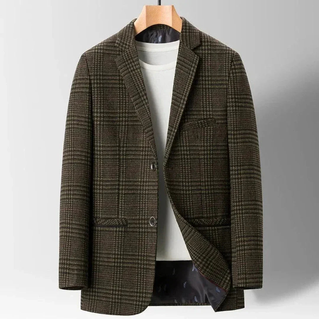 Kyle Manteau Long Sur Mesure Avec Silhouette Structurée Et Confort Tout Au Long De La Journée
