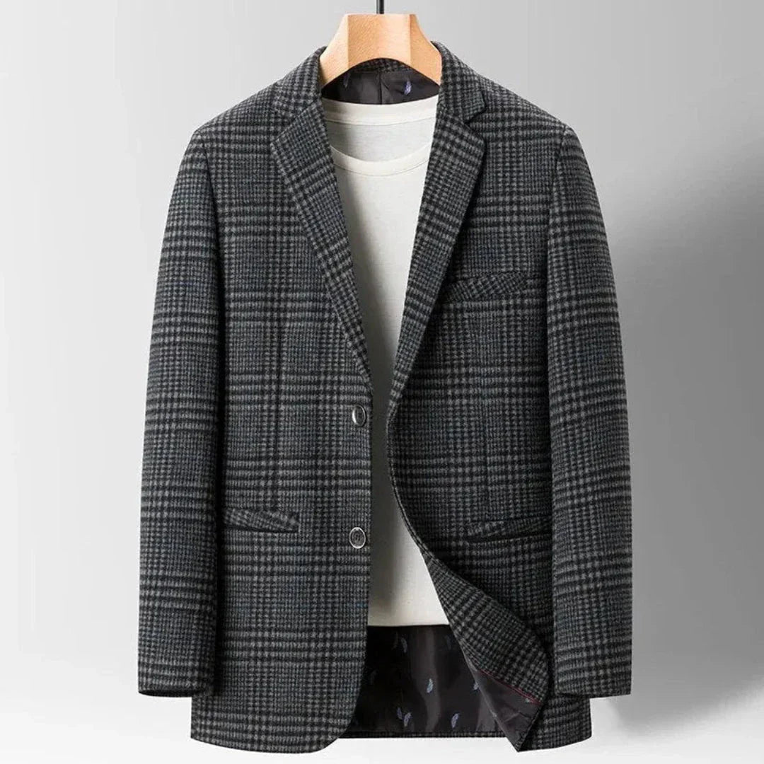 Kyle Manteau Long Sur Mesure Avec Silhouette Structurée Et Confort Tout Au Long De La Journée