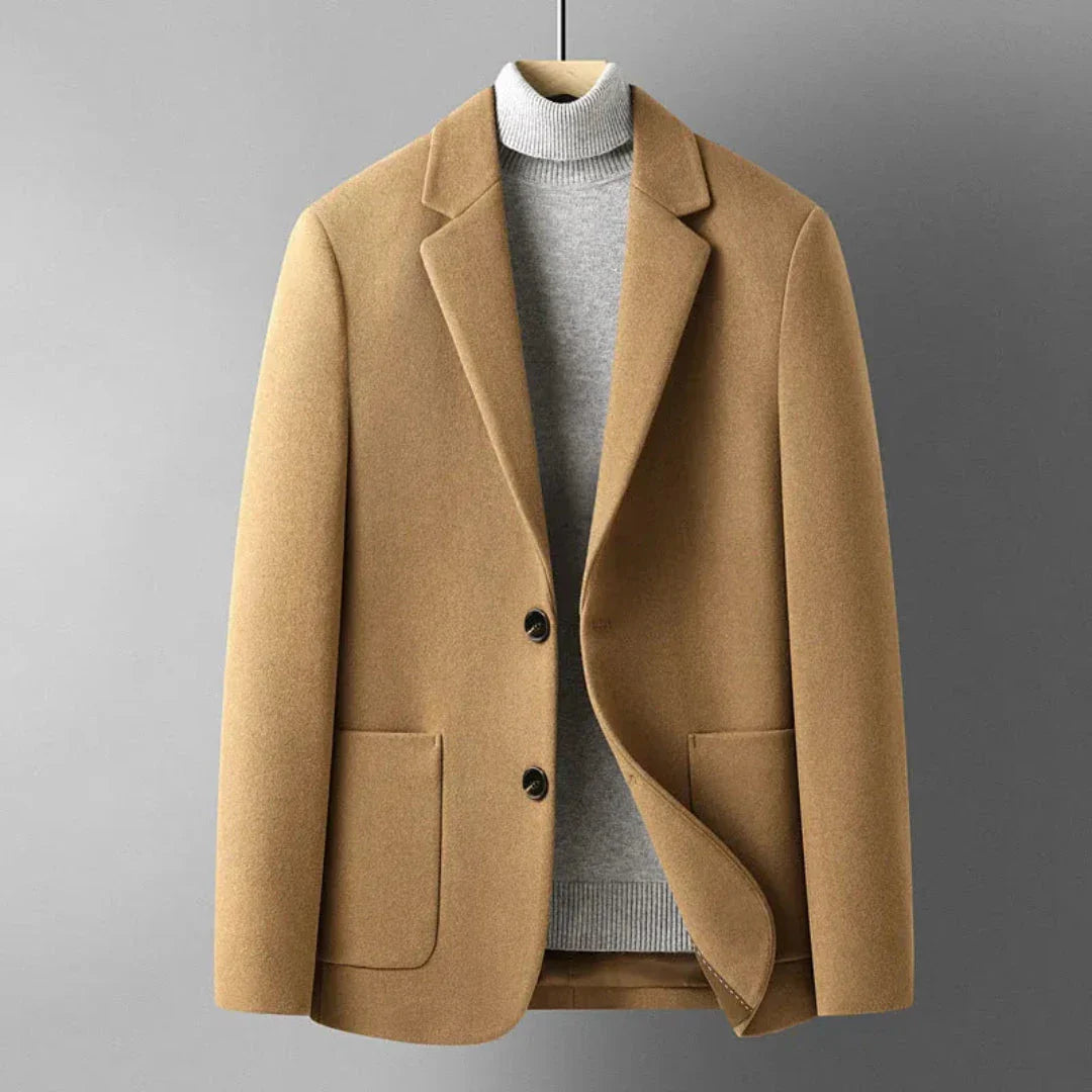 Kyle Manteau Long Sur Mesure Avec Silhouette Structurée Et Confort Tout Au Long De La Journée