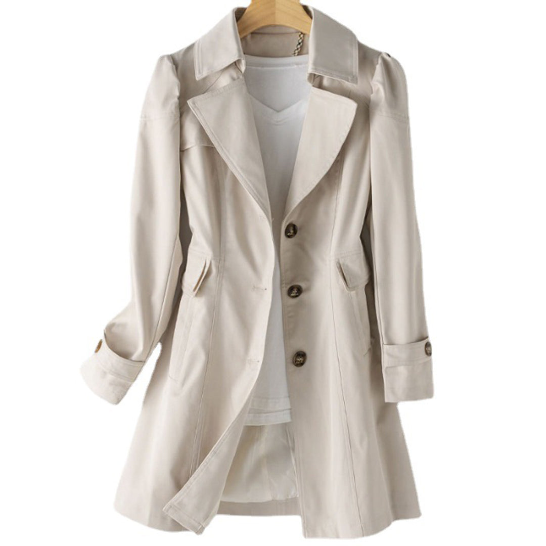 Claire Manteau Trench Classique À Double Boutonnage Pour Femme Amawinc De Haute Qualité