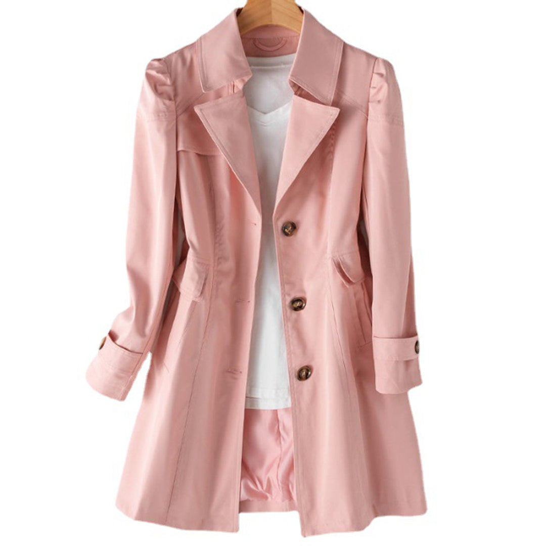 Claire Manteau Trench Classique À Double Boutonnage Pour Femme Amawinc De Haute Qualité