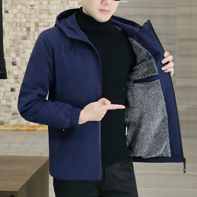 Amawinc | 2025 Modejacke mit Kapuze Windjacke